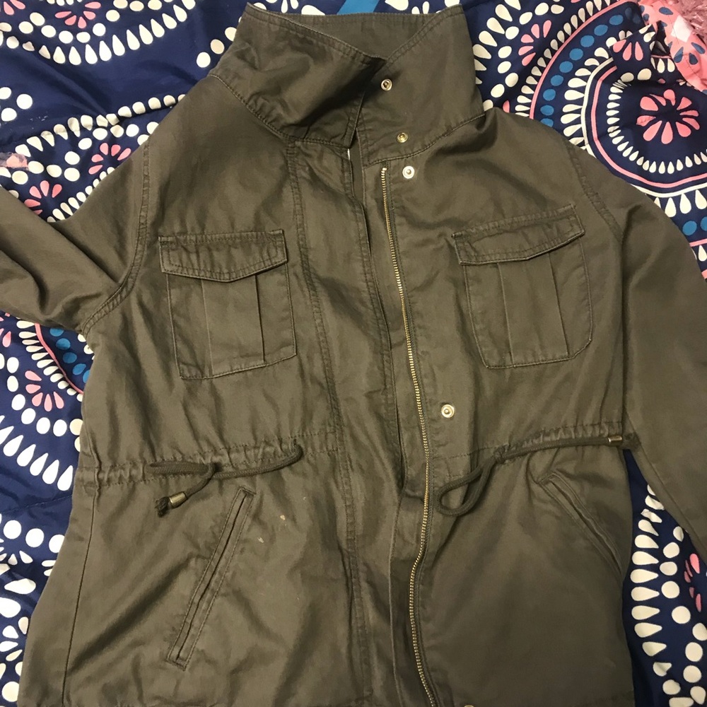 Military zip up from old navy